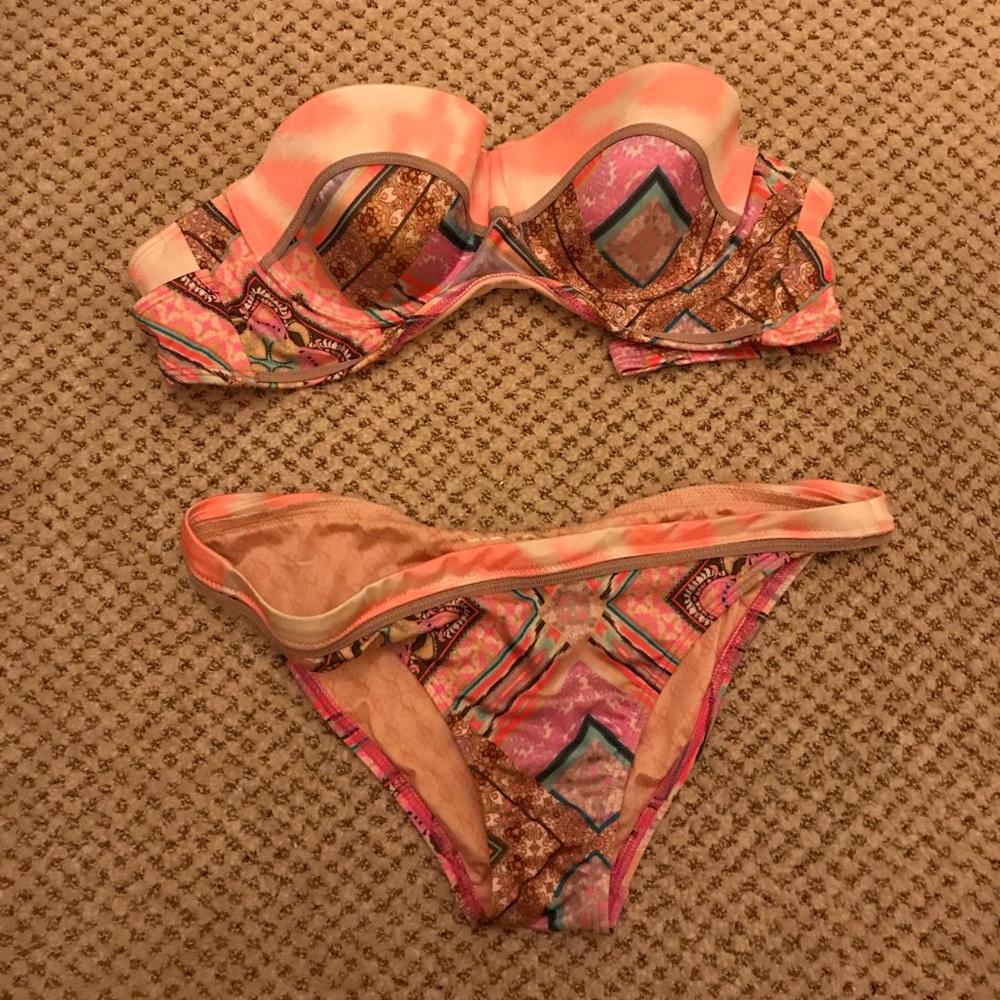 Victoria's Secret Strapless Two-Piece Bikini